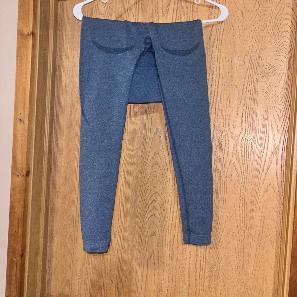 Blue High-Waisted Performance Leggings